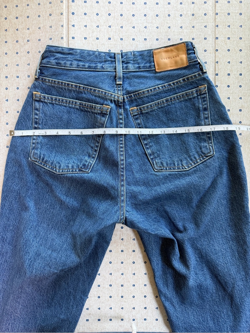 Everlane The Curvy ’90s Cheeky Straight Jean Organic Cotton Medium Wash size 26 - Picture 12 of 13
